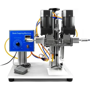 Stolní pneumaticko-elektrická zavíračka lahví pro atypická víčka XLSGJ-6100