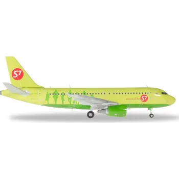 Plastikový model Herpa - Airbus A319-114, společnost S7 Airlines, Rusko, 1/200