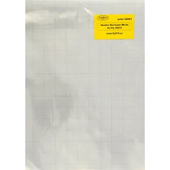 Plastikový model Fly 1/32 Masks for H.Hurricane Mk.IIc (FLY-32012)