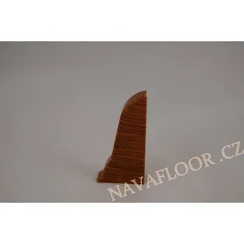 Podlahová lišta Koncovka pravá k soklové liště SLK 50 W279 Dub tmavohnědý
