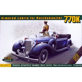 Plastikový model ACE 1/72 MB 770K Armored Cabrio for Reichkanzler