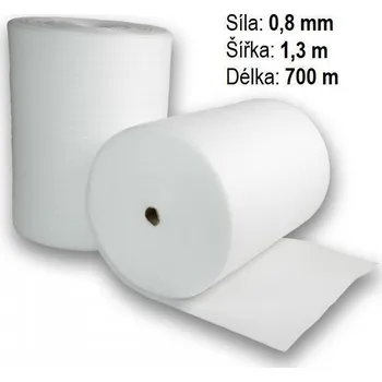 Pěnová fólie síly 0,8mm, 1,3 x 700m