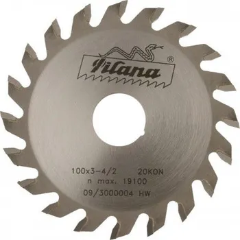 Pilový kotouč Předřezový pilový kotouč na dřevo SK 5393 KON 2,2 mm 32 20 mm 3,1 - 4,2 mm 140 mm