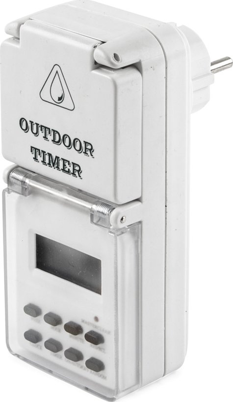 Spínací hodiny 230V TS-EF4 týdenní cyklus, venkovní krytí IP44