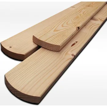 Plotovka ASKO Plotovka smrk zakulacený konec 18 x 82 x 1500 mm