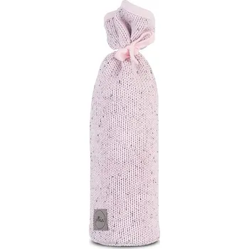 Láhev Jollein Obal na horkou láhev Confetti knit vintage pink
