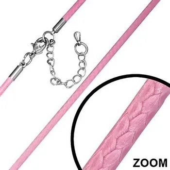 Řetízek Růžové lanko LCNK063