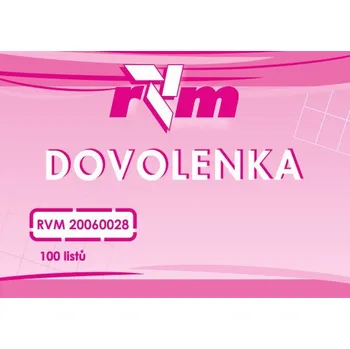 Dovolenka A6, 100 listů RVM 20060028