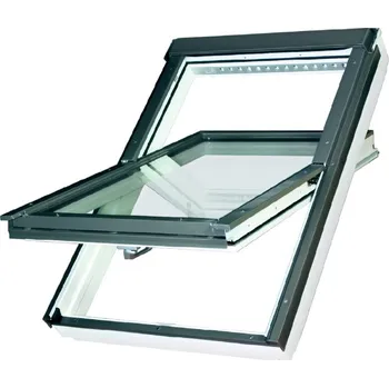Okno Střešní okno dřevěné kyvné FAKRO FTU-V U3 55x78 01 bílá V40P