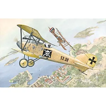 Plastikový model Roden 1/72 Albatros D.III Oef.S53.2