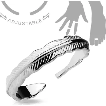 Prsten Stříbřený prsten na nohu