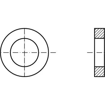 podložka PROFISTYL DIN 7989A podložka pro ocelové konstrukce lisovaná, forma A žárový pozink Varianta: DIN 7989A podložka pro ocelové konstrukce lisovaná žárový zinek (13,5x24x8,0mm) M12