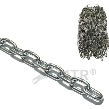 Řetěz MTR Řetěz polodlouhý článek DIN 5685A, svazek Varianta: Řetěz polodlouhý článek DIN 5685A, svazek 2mm Zn