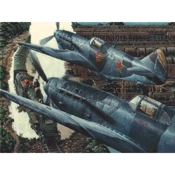 Plastikový model Roden 1/72 LaGG-3 s.66 (ex TOKO)