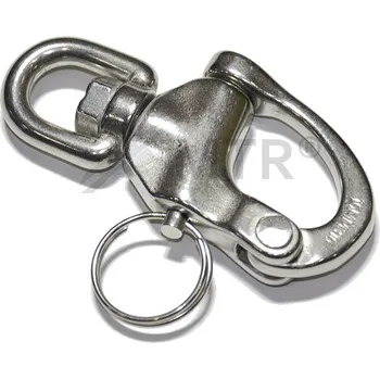 MTR Snap šekl s otočným okem nerez A4 Varianta: Snap šekl s otočným okem nerez A4 12mm nerez A4