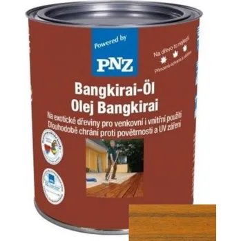 Olej na dřevo PNZ Olej bangkirai naturgetönt / přírodní tónovaná 0,75 l