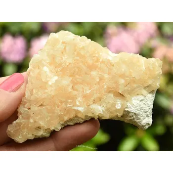 Přírodní kámen Zeolit drúza heulandit z Indie 58g