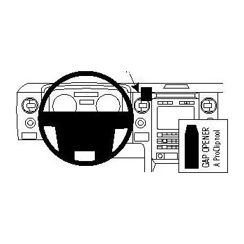 Brodit ProClip montážní konzole na palubní desku pro Ford F-Series 150 09-14, 854307