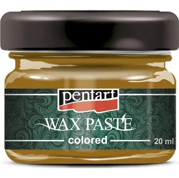 Speciální výtvarná barva Pentart Vosková pasta barevná PENTART 20 ml ŽLUTÁ