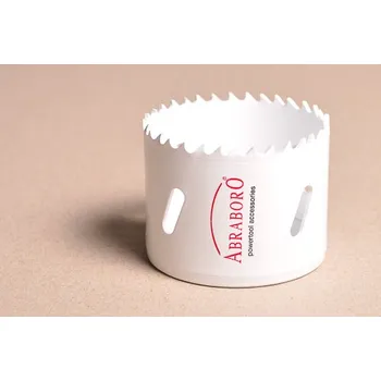 Vrták ABRABORO Bimetalová pilová vrtací korunka HSS 57 mm