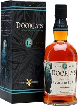 Rum Doorly's Barbados Rum 12 y.o. 40 % 0,7 l dárkové balení