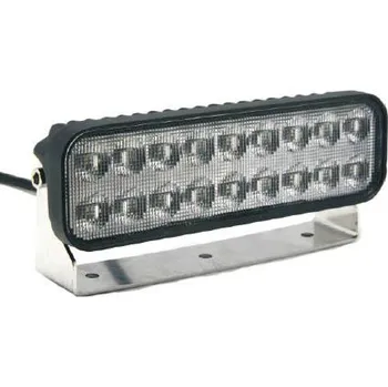 Přídavný světlomet LED světlo, prac. stroje 10-30V, 18x3W, 60st.