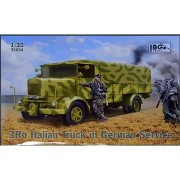 Plastikový model IBG 1/35 3Ro Italian Truck in German Service
