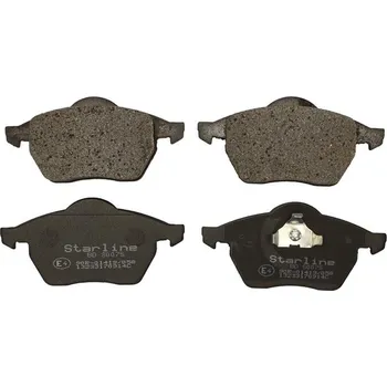 Brzdový systém Sada brzdových destiček STARLINE