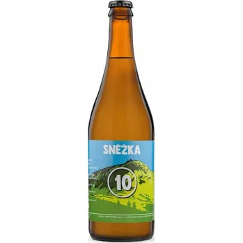 Pivo Pivo Sněžka 10° světlá, 0,75 litr, lahev - korunková zátka