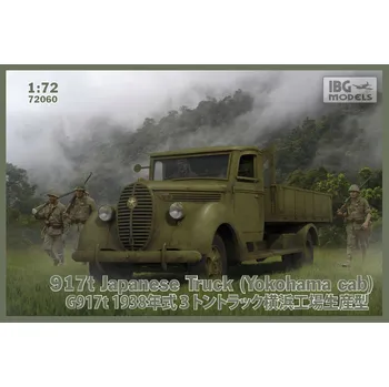 Plastikový model IBG 1/72 917t Japanese Truck (Yokohama Cab)