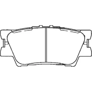 Brzdový systém Sada brzdových destiček STARLINE