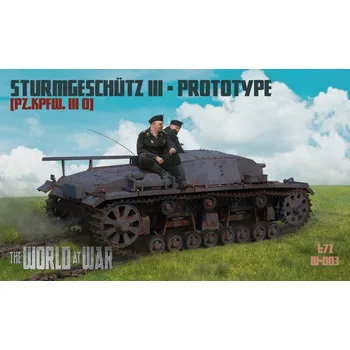 Plastikový model IBG 1/72 Sturmgeschütz III O-serie (World At War)