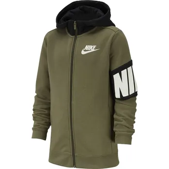 Pánská mikina NIKE B NSW Core Amplify FZ Hoodie BV3649-222 S