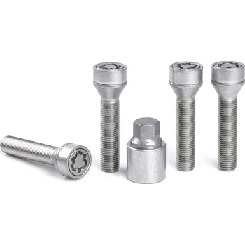 Autodoplněk Pojistné bezpečnostní šrouby M14x1,5x55 kužel, klíč 17, SICUSTAR VN455