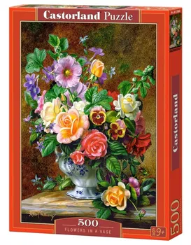 Puzzle Castorland Květiny ve váze 500 dílků
