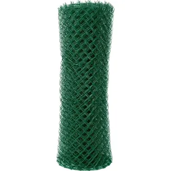 Plot Čtyřhranné pletivo IDEAL PVC ZAPLETENÉ 125/55x55/15m -1,65/2,5mm, zelené