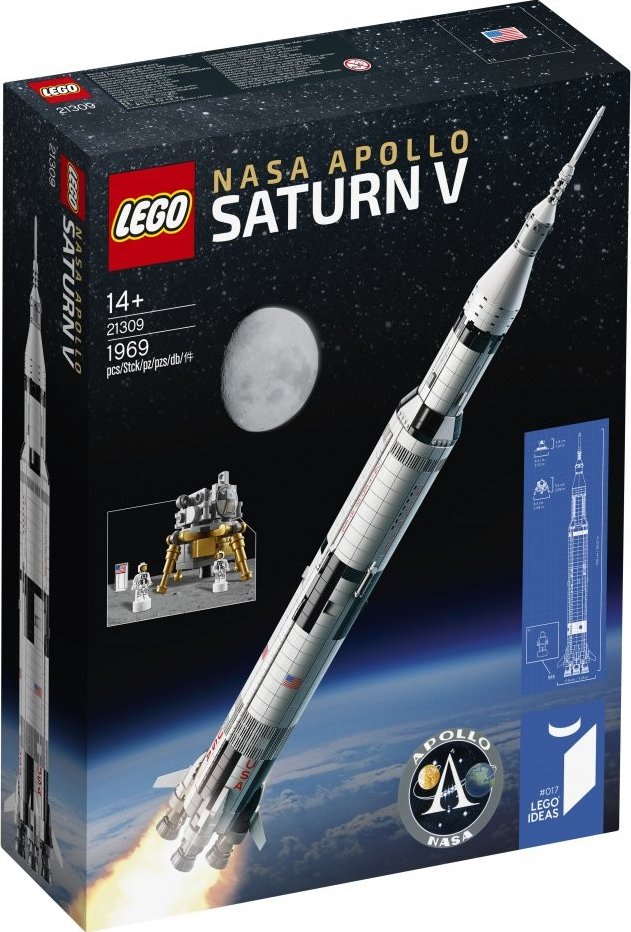 Lego Ideas 21309 NASA Apollo Saturn V