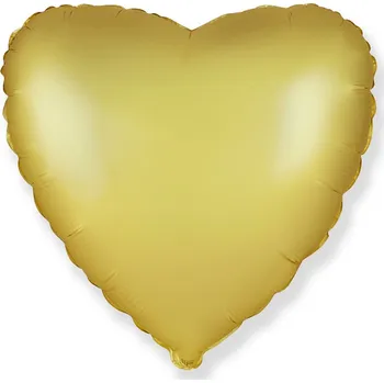 Karnevalový kostým Fóliový balonek - Zlaté srdce