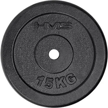 Černý litinový kotouč HMS 15 kg