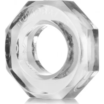 Erekční kroužek Oxballs Humpballs průhledný, elastický kroužek na penis