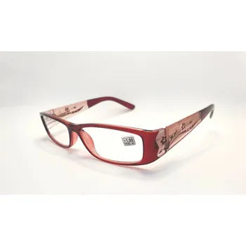 Brýle na čtení Dioptrické brýle 8890 /+1,00 vínové