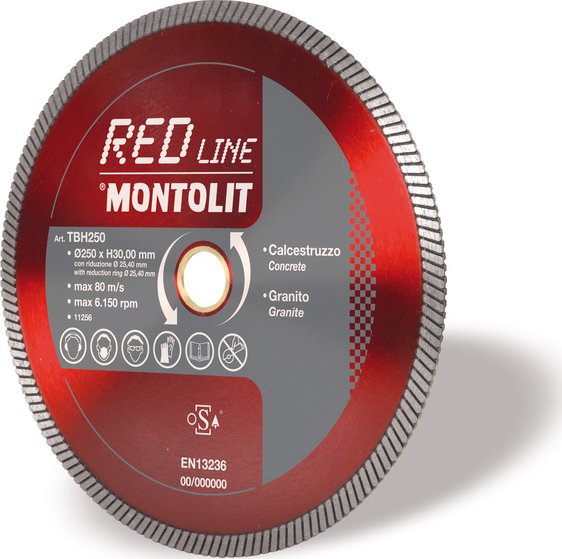 Brevetti Montolit TBH350, TURBO diamantový kotouč na beton a žulu