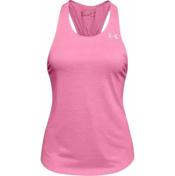 Under Armour Dámské běžecké tílko Streaker 2.0 Racer Tank Lipstick - XS