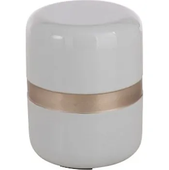 Konferenční stolek Modrý lakovaný odkládací stolek Lacquer - Ø 30*37 cm