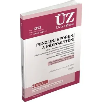 Učebnice ÚZ 1373: Penzijní spoření a připojištění - Sagit (2020, brožovaná)