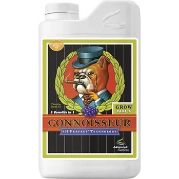 Hnojivo Advanced Nutrients pH Perfect Connoisseur Grow Part A 1 L (Connoisseur Grow (pH Perfect) je prémiové dvousložkové základní hnojivo pro fázi růstu)
