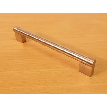 Nábytkové kování Úchytka Alena II 12/128 (136) mm imitace nerez