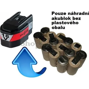 AEB Baterie AEG, Atlas Copco - Mafell 094402, 764649 18V KIT