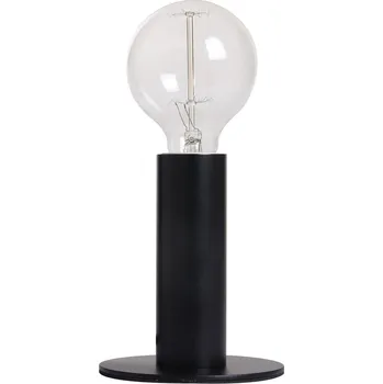 Lampička Černá stolní lampička Denmark black mat - Ø 4.5*16cm/ E27