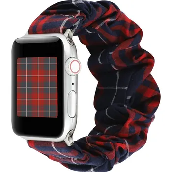 eses Elastický řemínek pro Apple Watch - Károvaný 42mm, 44mm, 45mm, 49mm